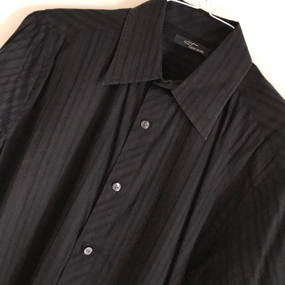 Men’s Two a.m. L/S Button Down Striped Shirt